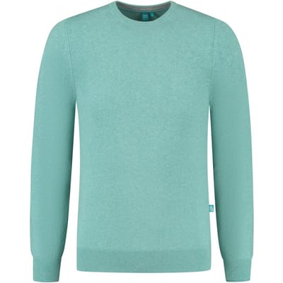 District Indigo Crewneck Pullover Aqua (7.31.500.550 - 019)