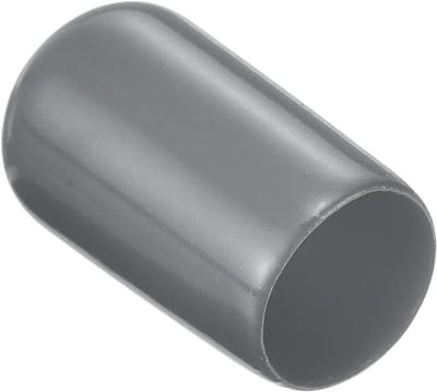 Rubberen Doppen - Beschermdoppen Vinyl - Vloeren Beschermen - Zacht Elastisch Materiaal - 115 mm Binnendiameter - Donkergrijs