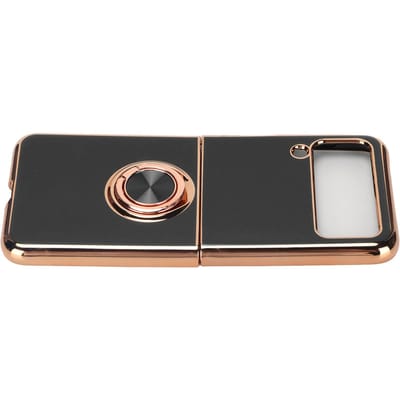 Smartphone Beschermhoes Auto Magnetische Telefoonhoes met 360 Graden Rotatie Vingerlus Standaard voor zwart
