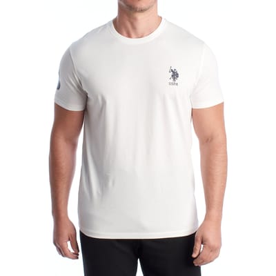 Herren-T-Shirt aus Baumwolle mit kurzen Ärmeln US42154027