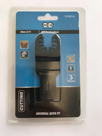 Suilen Multitool zaagblad voor hout 20 mm breed ( 3 stuks in blister)