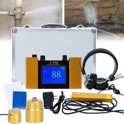 Waterlek Detector - Leiding Zoeker - Lekkages Opsporen - Digitale Display - Eén Maat - F999L