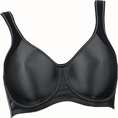 Anita - Momentum Sport bh zonder beugel - Zwart - 70B