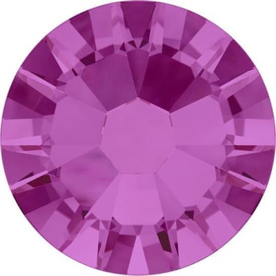 Swarovski Kristal Fuchsia SS12 3 mm 100 steentjes - hotfix - swarovski steentjes - steentje - steen - nagels - sieraden - callance