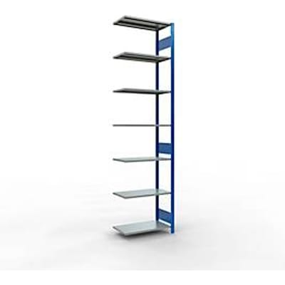SCHULTE Lagertechnik - Aanbouwsysteem zonder schroeven - 3000x 750x400 mm, type 150 kg