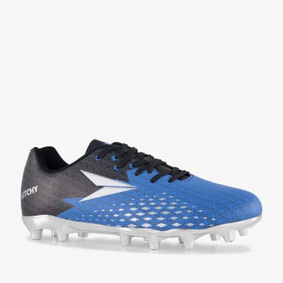 Dutchy FG heren voetbalschoenen blauw zwart - Maat 40 - Uitneembare zool
