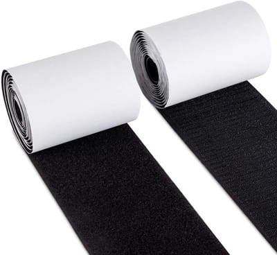Zelfklevende Haak en Lussentape 10cm x 150cm - Sterke Adhesie voor Meubels, Kussens en Vloeren, Ideaal voor Gladde Oppervlakken, Duurzaam en Niet-slip