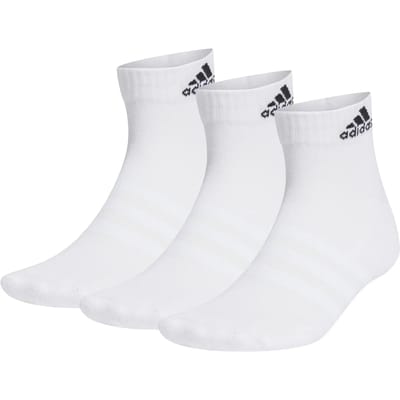 adidas Sportswear Gevoerde Sportswear Enkelsokken 3 Paar - Unisex - Wit- 46-48