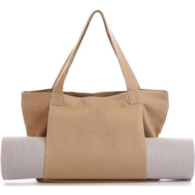 Yoga Mat Opbergtas Canvas Yoga Mat Draagtas Pilates Mat Schoudertas voor Kantoor Workout Pilates