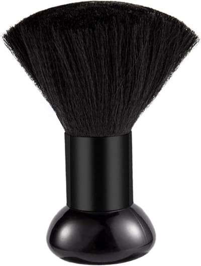 Soft Nylon Bristle Brush, Professional Barber Neck Brush, Dusting Brushes, Barber Accessories Neck Brushes, 1.85x4.13 Inches Soft Nylon Bristle Hairbrush for Salon