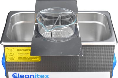 Indirecte ultrasoon reinigingsset | Geschikt voor ultrasoon reinigers tot 12 liter | Bespaar wel tot 95% ultrasoon vloeistof! (ultrasoonbad, ultrasoonbaden, ultrasone reiniger, reinigers, ultrasonic cleaner)