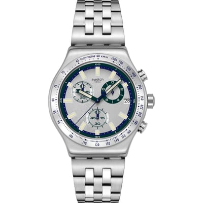 Swatch Irony - Chrono New YVS539G Midnight in the mirror Horloge