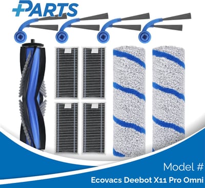 Ecovacs Deebot X11 Pro Omni Onderhoudsset (Plus.Parts® alternatief voor DKT060223)