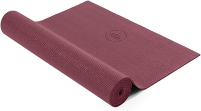 5mm dikke yogamat met Mudra Studio - huidvriendelijk en getest op schadelijke stoffen - ideaal voor beginners en gevorderden - professionele mat voor yoga, pilates, sport en training Yoga mat