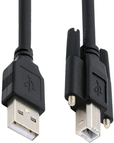 Solidchoice - Dailygoody - USB 2.0 Type-A naar Type-B Kabel - 150cm lengte - 480Mbps snelheid - Geschikt voor camera, printer en scanner - USB kabel - Hoge kwaliteit