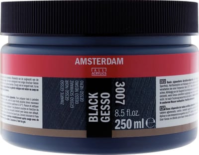 Royal Talens Gesso 007 Zwart 250 ml