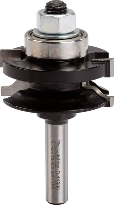Makita D-11900 Freesbit Contraprofielfrees + lager S 8mm 41,28 S8 R4,76