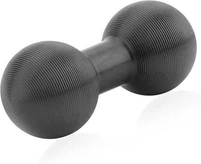 Ball Fitting Extension Connector 20mm, Zwart Aluminium Adapter voor Montagearm met 20mm Aansluiting, Geschikt voor Camera en Accessoires