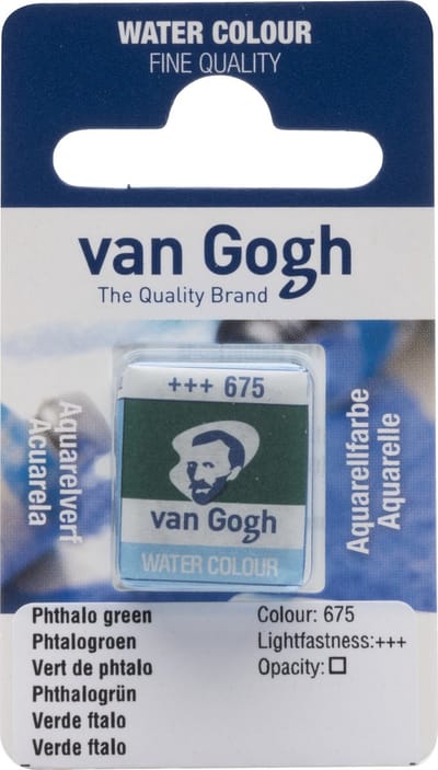 Aquarelverf - 675 Phtalogroen - van Gogh - Napje