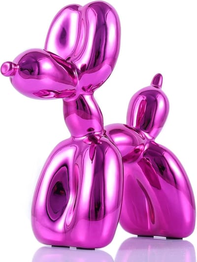 Uniek Hond Ornament in Ballonvorm | Moderne Huisdecoratie