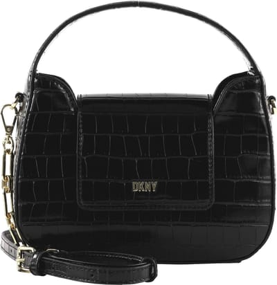 DKNY Handtas Schoudertas Arden TZ Demi Crossbody Bag Black / Gold Zwart