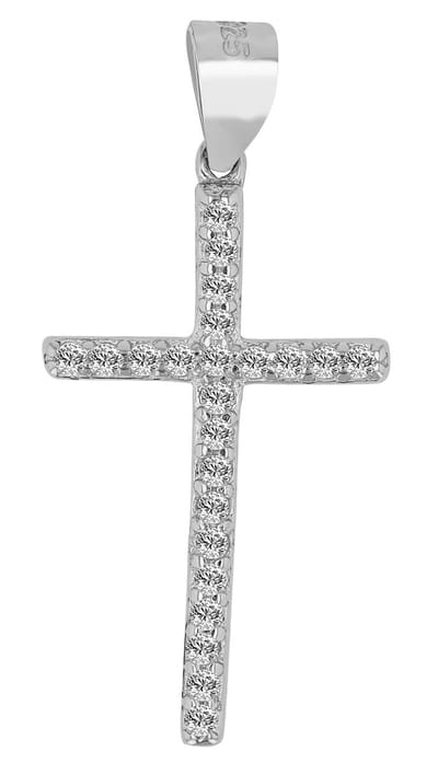 AKZENT Akzent Dames hanger "Elana" van 925 Sterlingzilver, gerhodineerd, duurzaam
