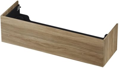 INK - Onderkast 1 Lade Push 2 Open Bestaande Uit - 1400x450x376 Mm - Zuiver Eiken