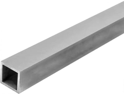 Aluminium buis vierkant - Aluminium profiel - Constructie bouwen - Hoge belastbaarheid - 50x50x2mm 1 meter - Zilver