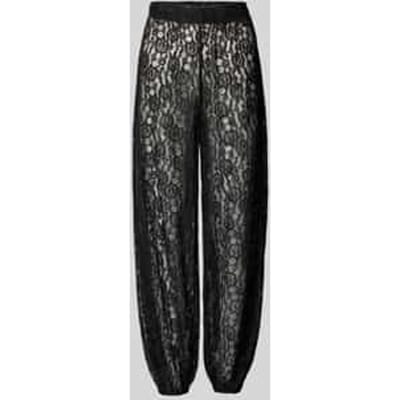 Wijdte broek in kantlook model 'BEA'