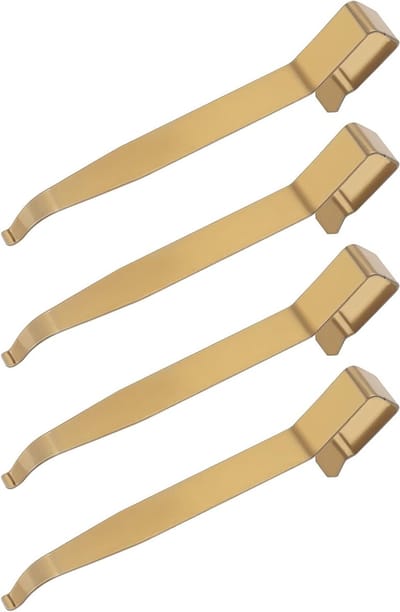 4 Stuks Push Plate Actuator Cover voor Cistern met Vervangende RVS Veer - Toiletonderdelen en Accessoires