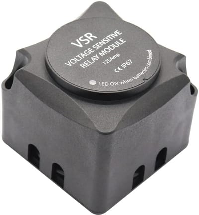 12V 125A Spanningsgevoelig Relais - Dubbele Accu Isolator voor Voertuigen