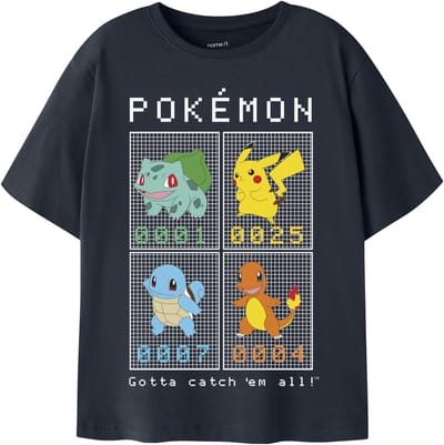 NAME IT - NKMJIS POKEMON SS NREG TOP BOX SKY - Jongens - T-shirts