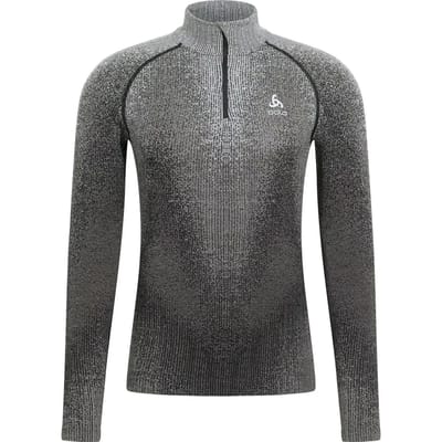 Odlo Blackcomb Eco Half Zip Turtle Neck Base Layer Longsleeve Heren - Maat S