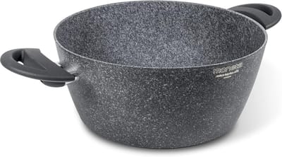 Stevige Braadpan 20 cm met 2 Handgrepen - Geschikt voor Alle Warmtebronnen, Inclusief Inductie