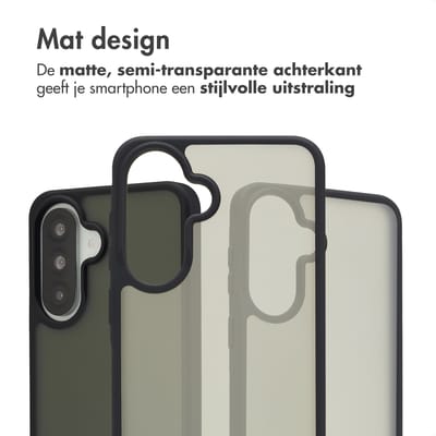 imoshion Hoesje - Geschikt voor Samsung Galaxy A37 (5G) - Color Guard Backcover - Zwart