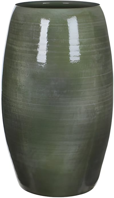 Mica Decorations Bloemenvaas Lester - groen - glanzend - keramiek - 50 x 30 cm - vaas