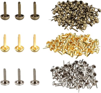 300 Stuks Mini Metalen Patroon Clips voor Papier, Scrapbooking en Creatieve Klussen (8x13mm)