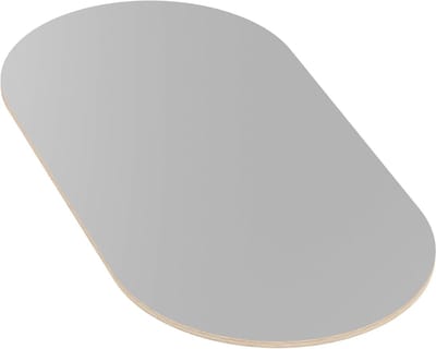 Tafelblad Multiplex - Werkblad Hout - Meubels Maken - Melamine Gecoat - 90x50 cm - Grijs