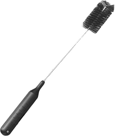 Afvoerborstel Reiniger - Verstoppingsverwijderaar Pijpen - Afvoer Ontstoppen - Geïntegreerde Cutter - 31 cm Lang - Grijs