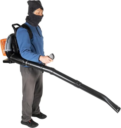 Rugzak Bladblazer - Tuinblower Krachtig - Efficiënt Tuinonderhoud - 63cc 2-Takt Motor - 37 x 33 x 54 cm