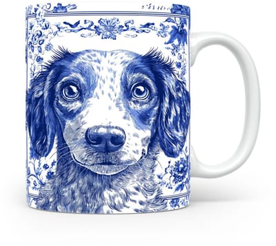 Mok Kooikerhondje Beker voor koffie of tas voor thee, cadeau voor dierenliefhebbers, moeder, vader, collega, vriend, vriendin, kantoor, opa, oma, hond, kerst, sinterklaas, verjaardag