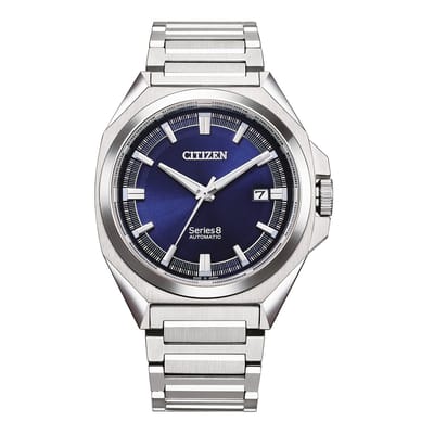 Citizen Series 8 NB6010-81L Horloge - Staal - Zilverkleurig - Ø 40 mm