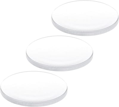 3 Stuks Horloge Schermbeschermer 20.5mm Diameter - 1.5mm Dikke Vervangglas voor Ronde Horloges, Transparante Kristallen Lens voor Horlogemakers en Reparaties