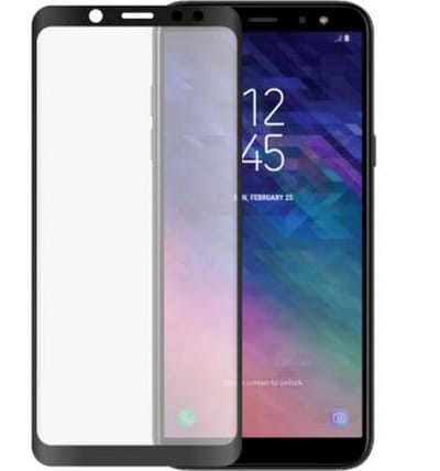 Bigben Connected, Screenprotector geschikt voor Samsung Galaxy A7 2018 - Tempered Glass 2.5D, Transparant