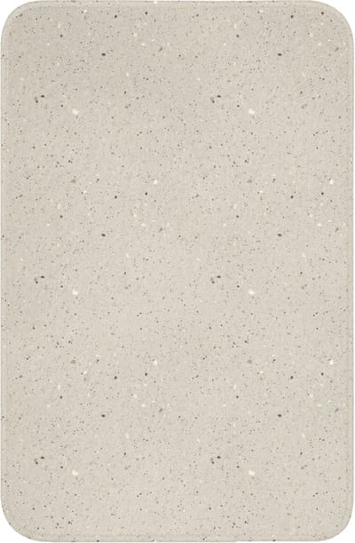 WC mat 40x60 cm - Antislip - Lichtbeige - Terrazzo - Grijs - Toiletmat - Vloermat - Douchemat - Toilet tapijt - Toiletmatten