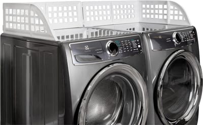 Wasmachine Opvangrek met Siliconen Tussenstuk - Voorkomt Vallend Wasgoed Achter Apparatuur - Universeel Model