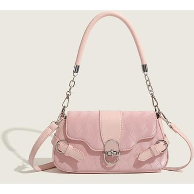 Onderarmtas Dames Nieuwe Stijl Maillard Retro Tas Hardware Slot Gesp Tas Éénschouder Pendeltas Nieuwe Trend beige