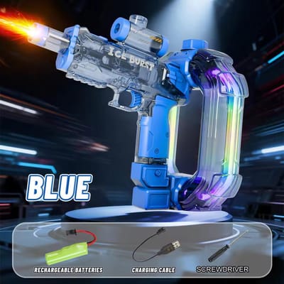 TK Buitenschietspellen Elektrisch Waterpistool Speelgoed voor Zwembad Automatisch Water Sproeierpistool met Verlichting Compatibel met FUNWEE