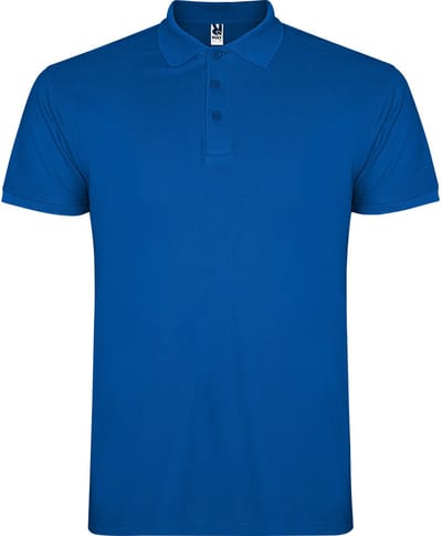 Roly - Star Polo - Royal Blue 05 maat 3XL