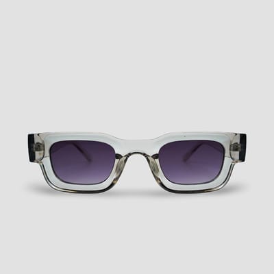 Montuurtjevoorjou - Pacific Clear Purple - Zonnebril - Heren - Dames - Festival Bril - Transparant